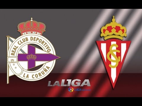Todos los goles del Deportivo de La Coruña (1-1) Sporting de Gijón  - HD