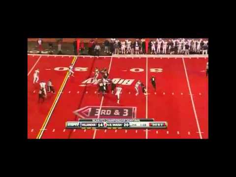Villanova D vs Eastern Washington O 2010 FCS Playoff Semifinals