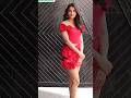 Pooja Hegde Looks Stunning At Kisi Ka Bhai Kisi Ki Jaan In Red Pooja Hegde Short Trending Short