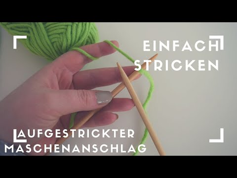 KNITTED CAST-ON, CAST-ON #knitting #cast-on