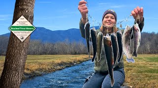 Fishing Stocked Streams For Food (Trout Fishing)
