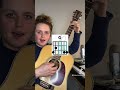 Goodnight Irene for #beginnerguitar #easyguitar #folkguitar #guitarlesson #guitartok #guitartutorial