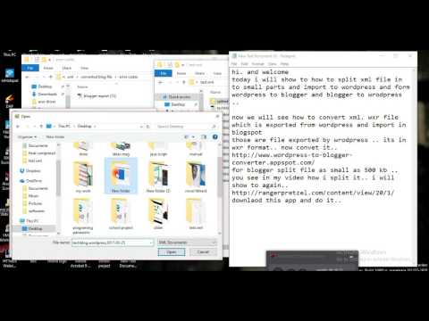 How To Import Xml Wordpress To Blogspot | online convert wordpress wxr to blogspot xml
