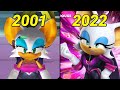 ROUGE Evolution from Sonic the Hedgehog Series