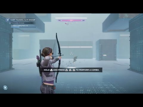 Marvel’s Avengers Harm Training-Kate Bishop Gameplay