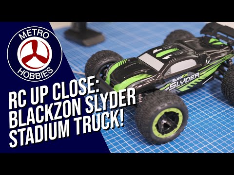 Blackzon Slyder Electric RC Stadium Truck | Radio Control Up Close