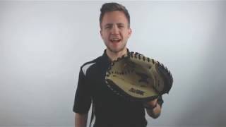 Video thumbnail: All Star Pro Series Anvil Adult Weighted Training Catcher's Mitt: CM3500TM