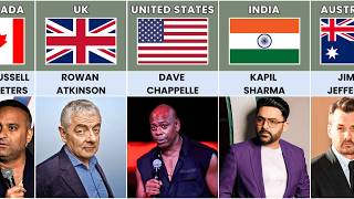 Famous Comedians From Different Countries