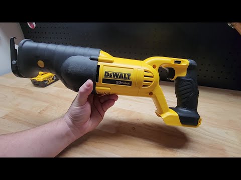 A Classic From DeWALT, The 20V Reciprocating Saw DCS380!