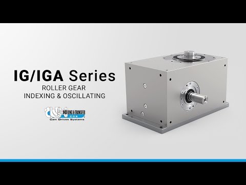 Iga series roller gear indexers