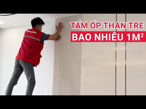 Giá tấm ốp than tre bao nhiêu 1m2 | Tấm ốp đa năng sợi than tre