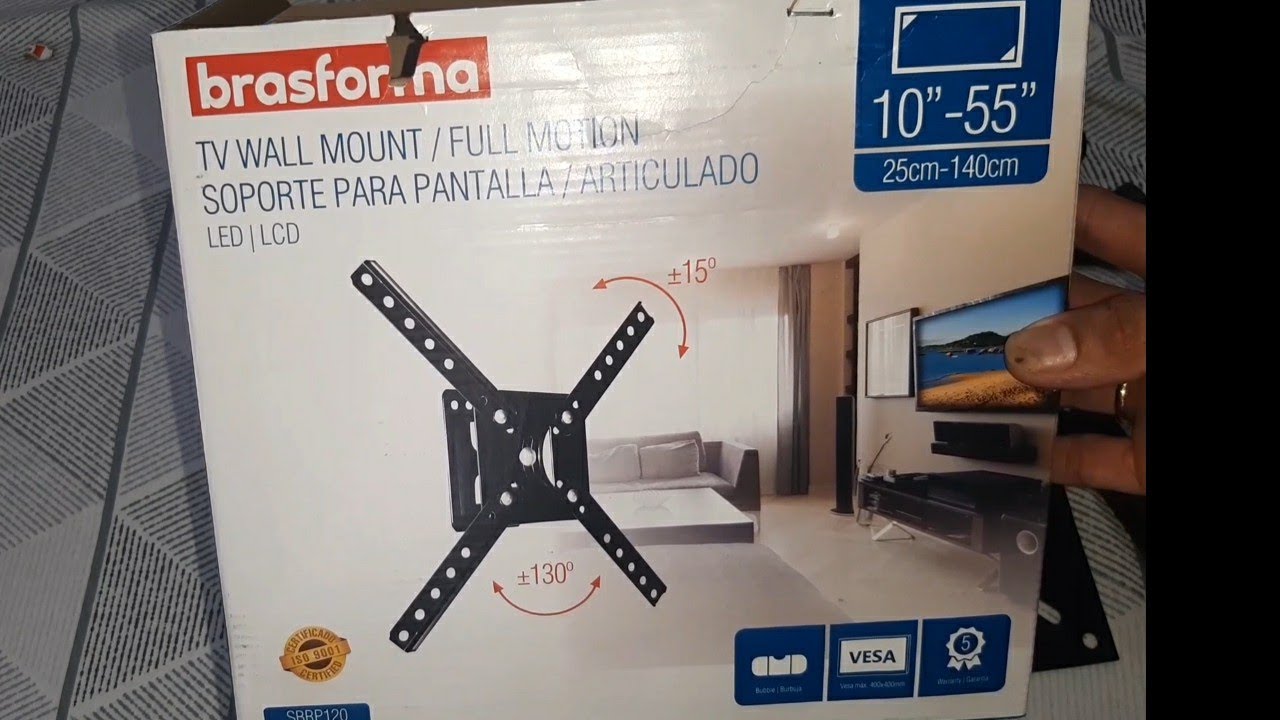 Como montar e instalar este suporte na TV de 22 polegadas 32 40 42 55