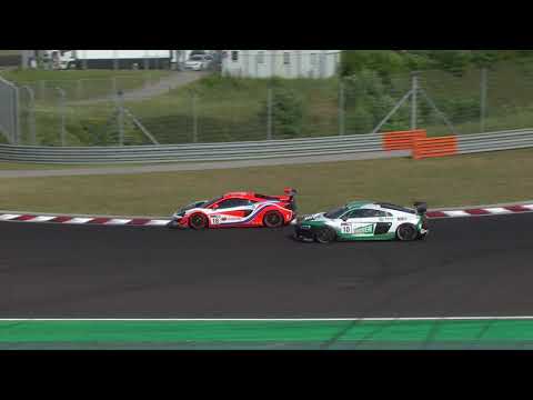 GT Cup Open 2019 Round 3 HUNGARORING - RACE 1 Highlights ENG