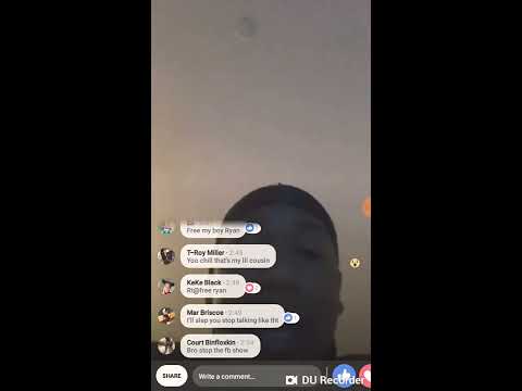 Mori Briscoe and pnv mell arguing on Fb live