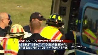 GOP House leader among those shot by gunman at Virginia park; suspect in custody