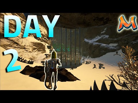 GETTING TEK TIER AND ALMOST GETTING MESHED DAY 2 | ARK PvP