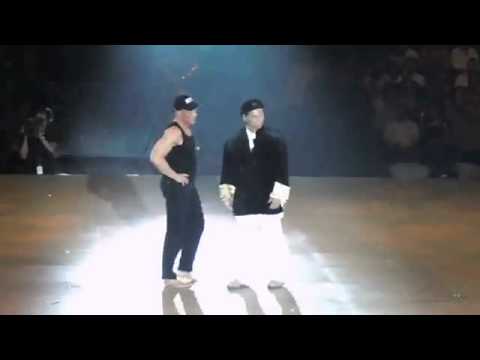 Van Damme and Bolo Yeung at Budo Gala 2010 Basel