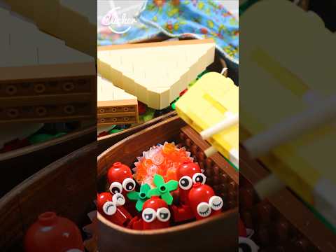 LEGO Picnic Lunch Box🌸 #lego #stopmotion