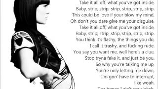 Jessie J Strip lyrics