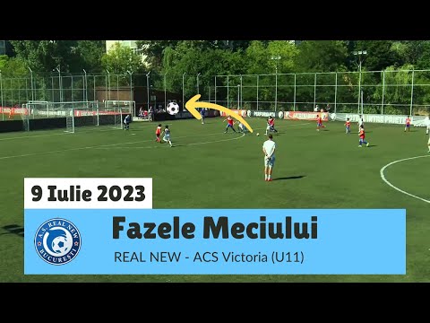 Faze importante de la meciul Real New - ACS Victoria (U11)