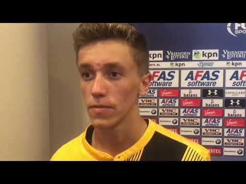 INTERVIEW | Jordan van der Gaag na AZ - NAC (5-0)