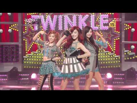 120525 SNSD (TTS) - TWINKLE + WIN  @ KBS 720P