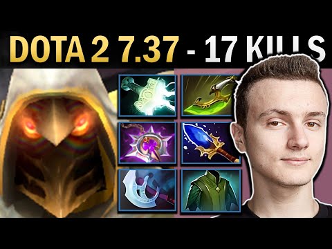 Juggernaut Gameplay Miracle with Nullifier and 17 Kills - Dota 7.37