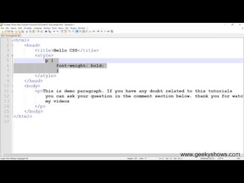 Introduction to CSS Hindi