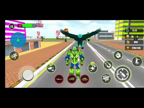 Dragon Robot Car Transformer Games || Level 2 - Car Game Android Gameplay