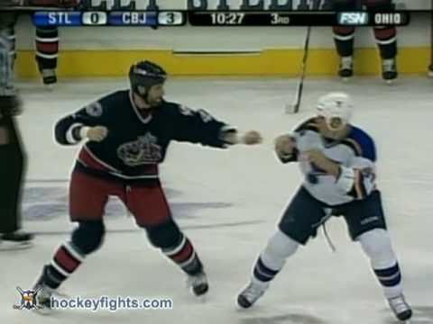 Aaron Downey vs Jody Shelley Nov 9, 2005