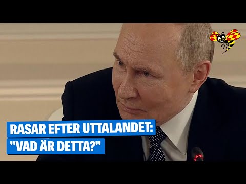 Putin hotar Europa – larm om svenskvapen