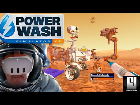 Steam Community :: Video :: I cleaned the MARS ROVER! - On Quest 3 with POWERWASH  SIMULATOR VR and had a BLAST!