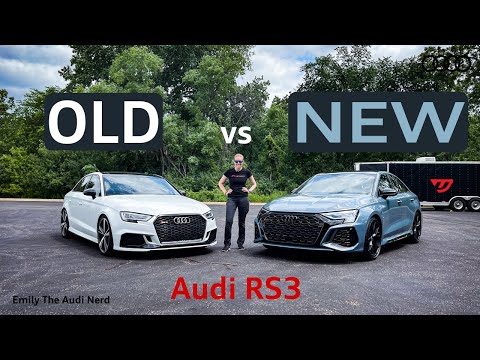 Old vs New: It's Finally Here! The 2022 Audi RS3!