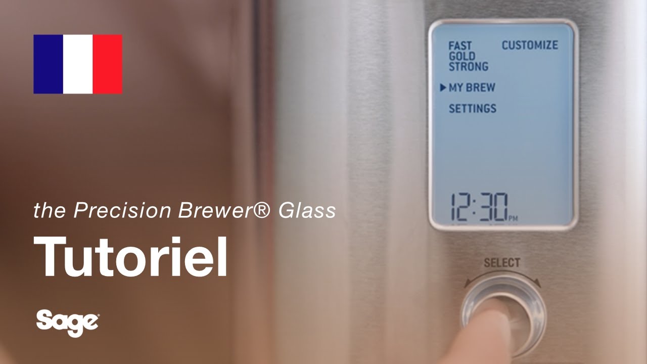 Guide didactique du café Breville - Personnalisation avec le réglage My Brew