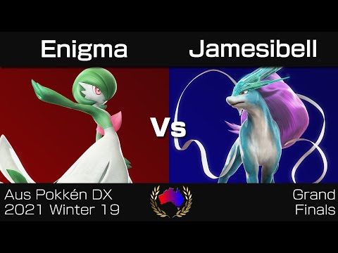 Aus Pokkén DX 2021 Winter 19 - Grand Finals: Enigma (Gardevoir) vs. Jamesibell (Suicune)