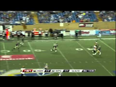 CFL Recap: Hamilton 27, Winnipeg 30 - August 26, 2011