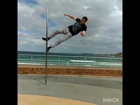 My two steps foot flag in Sydney