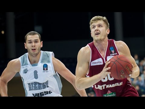 Лучшие моменты. Еврокубок: Литкабелис (Литва) vs. Нижний Новгород 26.10.2016