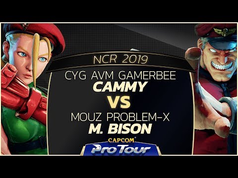 CYG AVM GamerBee (Cammy) vs MOUZ Problem-X (M. Bison) - NCR 2019 - Top 16 - CPT 2019
