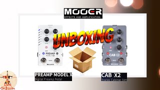 Video thumbnail for MOOER PREAMP Model X and CAB X2: UNBOXING! by Leo Gibson