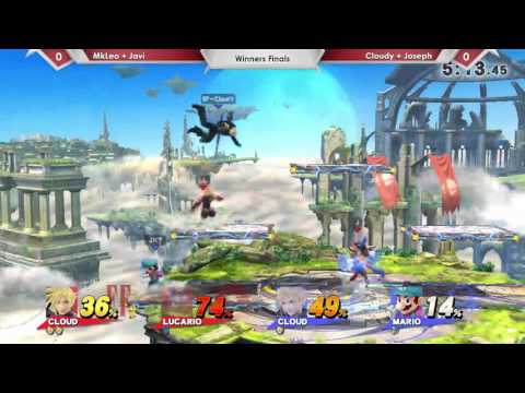 SP51 2v2 - Leo (Cloud) & Javi (Lucario) Vs. Cloudy (Cloud) + Joseph (Mario) Winners Finals - Smash 4