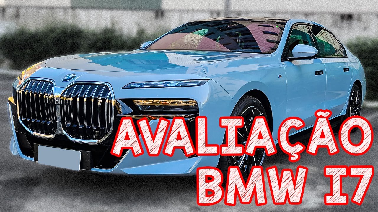 Avaliação BMW i7 2024 - O MAIS LUXUOSO DO MUNDO! TEM ATÉ TV 8K DENTRO DO CARRO!!!