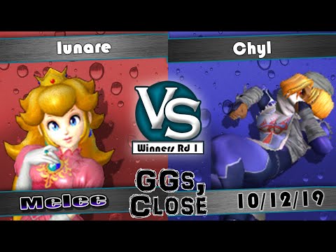 lunare (Peach) vs. Chyl (Sheik) - Winners Rd 1 - 3-0 Close Tho