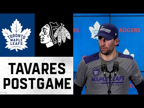 John Tavares Post Game | Chicago Blackhawks @ Toronto Maple Leafs - December 11, 2021