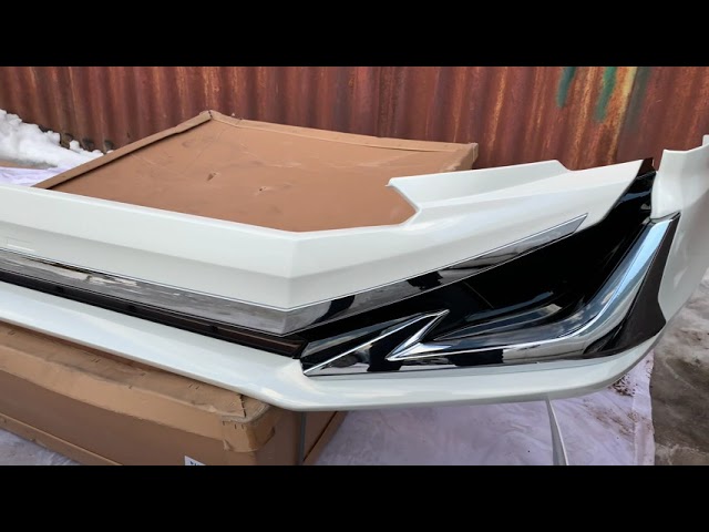 Накладки на передний и задний бампер Modelista V1 (2017-) Video 1