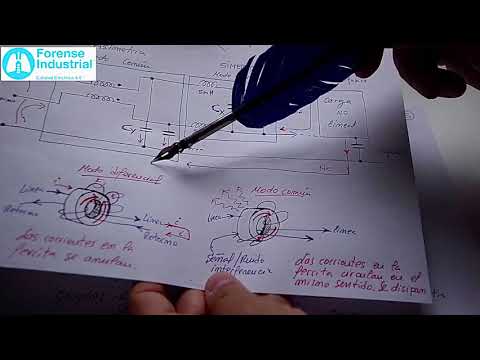 Forense Industrial CEM EMC básico filtros modo común diferencial etc