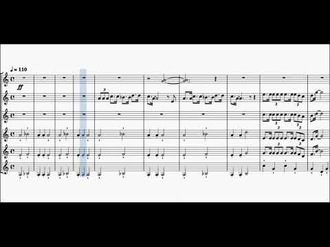 Juramentados de Atacama. Brass section. Arrg: BryanPonce