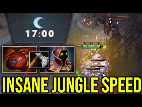 He Knows How to Jungle Pudge so Well - WTF FARM 17Mins Heart Pudge EPIC Early Gangster..