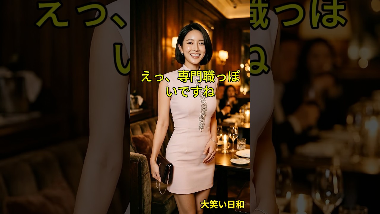 ナプキン職人の正体   #コントチャンネル  #1分漫才