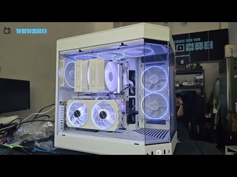 Y60 스노우 화이트 빌드업 컴퓨터